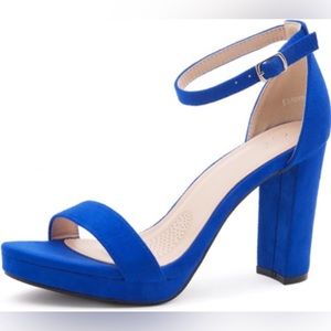 Amazon Blue Heels